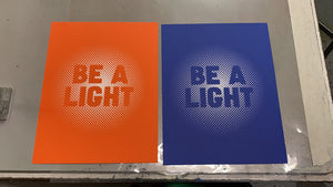 'Be a Light' Print