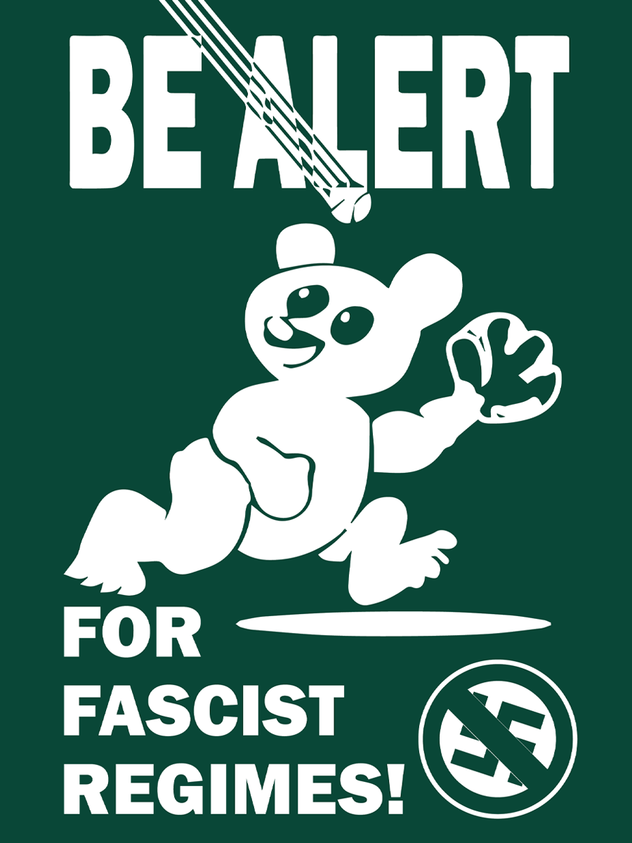 Be Alert Stickers (bundle of 5) – subism - by John Morrison